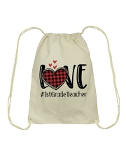 1st Grade Teacher Drawstring Bag tile