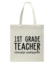 1st Grade Teacher Tote Bag tile
