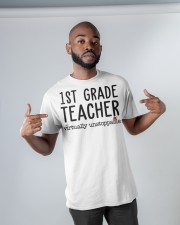 1st Grade Teacher Classic T-Shirt apparel-classic-tshirt-lifestyle-front-32