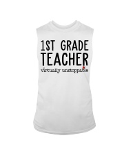 1st Grade Teacher Sleeveless Tee tile