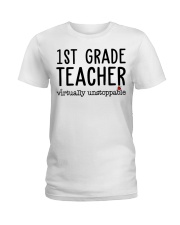1st Grade Teacher Ladies T-Shirt tile