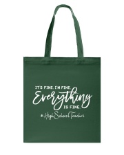 High School Teacher Tote Bag tile