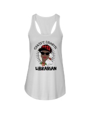 Librarian Ladies Flowy Tank tile