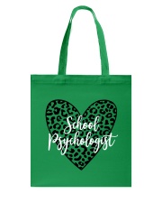 School Psychologist Tote Bag tile