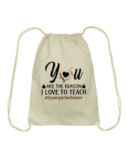 Kindergarten Teacher Drawstring Bag tile