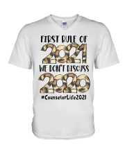 Counselor V-Neck T-Shirt tile