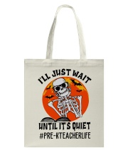 Pre-K Teacher Tote Bag tile