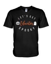 Educator V-Neck T-Shirt tile
