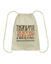 High School Social Studies Teacher Drawstring Bag tile