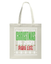 Paraprofessional - Christmas Tote Bag tile