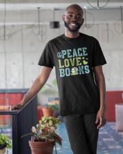 Librarian Life 10 Classic T-Shirt apparel-classic-tshirt-lifestyle-front-34