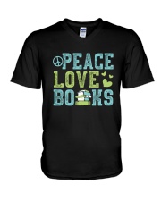 Librarian Life 10 V-Neck T-Shirt tile