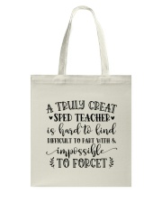 A Truly Great SPED Special Education Tote Bag tile