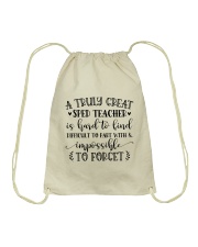 A Truly Great SPED Special Education Drawstring Bag tile