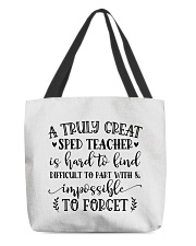 A Truly Great SPED Special Education All-Over Tote tile