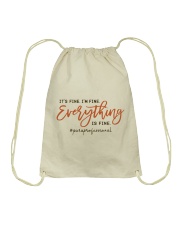 Paraprofessional Drawstring Bag tile