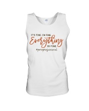 Paraprofessional Unisex Tank tile