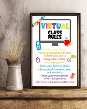 Virtual Class Rule 11x17 Poster lifestyle-poster-3