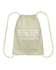 Preschool Teacher Drawstring Bag tile