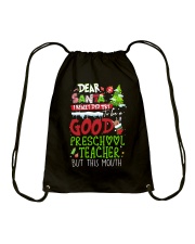 Preschool Teacher Drawstring Bag tile