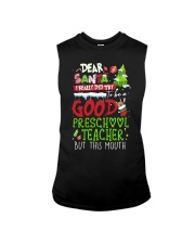 Preschool Teacher Sleeveless Tee tile