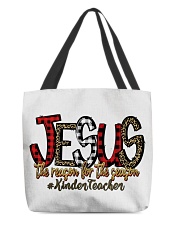 Kindergarten Teacher All-Over Tote tile