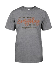 1st Grade Teacher Classic T-Shirt front