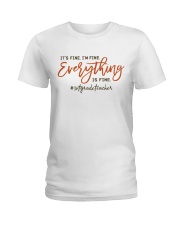 1st Grade Teacher Ladies T-Shirt tile
