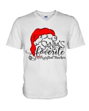 Assistant Teacher V-Neck T-Shirt tile