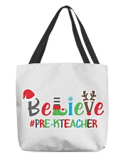 Pre-K Teacher All-Over Tote tile