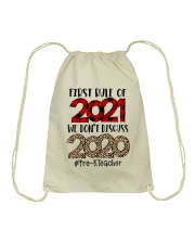 Pre-K Teacher Drawstring Bag tile