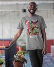Speech Language Pathologist - SLP - Christmas Classic T-Shirt apparel-classic-tshirt-lifestyle-front-34