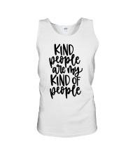 Kind people are my kind of people Unisex Tank tile
