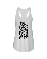 Kind people are my kind of people Ladies Flowy Tank tile