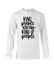 Kind people are my kind of people Long Sleeve Tee tile