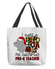 Pre-K Teacher All-Over Tote tile
