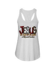 5th Grade Teacher Ladies Flowy Tank tile