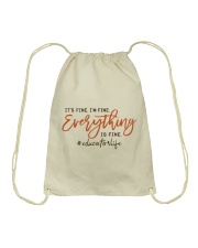 Educator Drawstring Bag tile