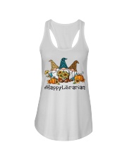 Librarian Ladies Flowy Tank tile