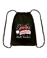 Math Teacher Drawstring Bag tile