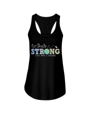 1st Grade Teacher Ladies Flowy Tank tile
