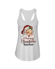 Teacher - Christmas Ladies Flowy Tank tile