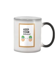 Catus - Keep your distance Color Changing Mug tile