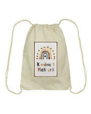 Kindness Matters Drawstring Bag tile