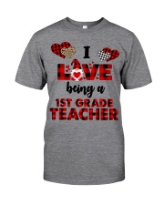 1st Grade Teacher Classic T-Shirt front