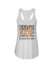 Speech Therapist Ladies Flowy Tank tile