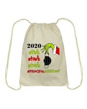 Principal Assistant Christmas Drawstring Bag tile