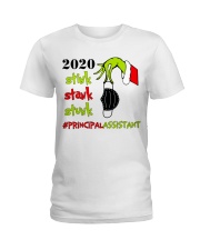Principal Assistant Christmas Ladies T-Shirt tile