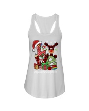 Speech Pathologist - Christmas Ladies Flowy Tank tile