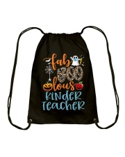 Kindergarten Teacher Drawstring Bag tile